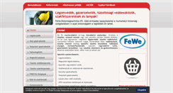 Desktop Screenshot of fewe.hu